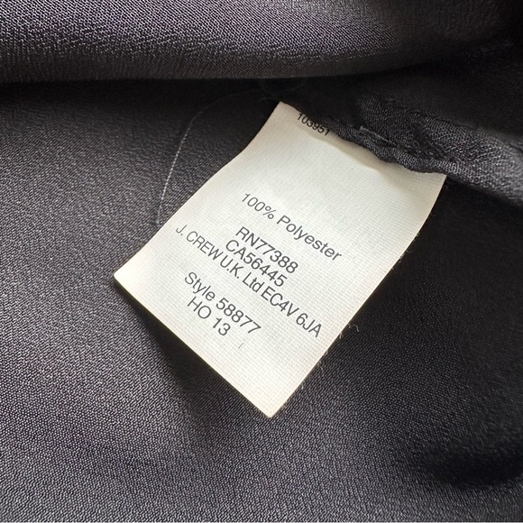 J CREW factory camisole / Black / Size 10 - Picture 6 of 8